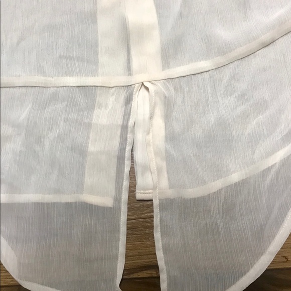 Sheer Button Up Blouse - Picture 4 of 4